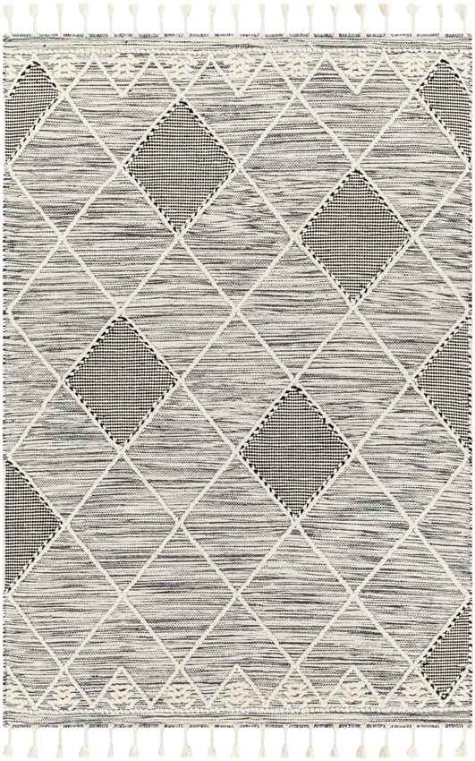 Udall Global Black Area Rug