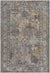 Willey Traditional Charcoal Washable Area Rug