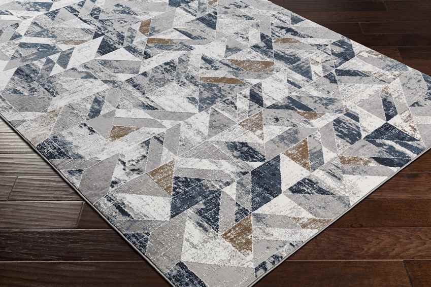Gowrie Modern Denim Area Rug