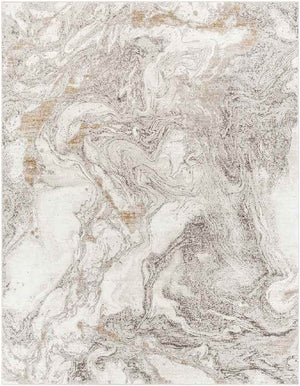 Gruver Modern Light Gray Area Rug