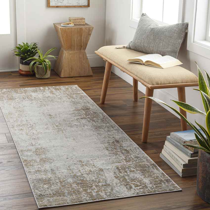 Karakoumi Modern Hickory Area Rug