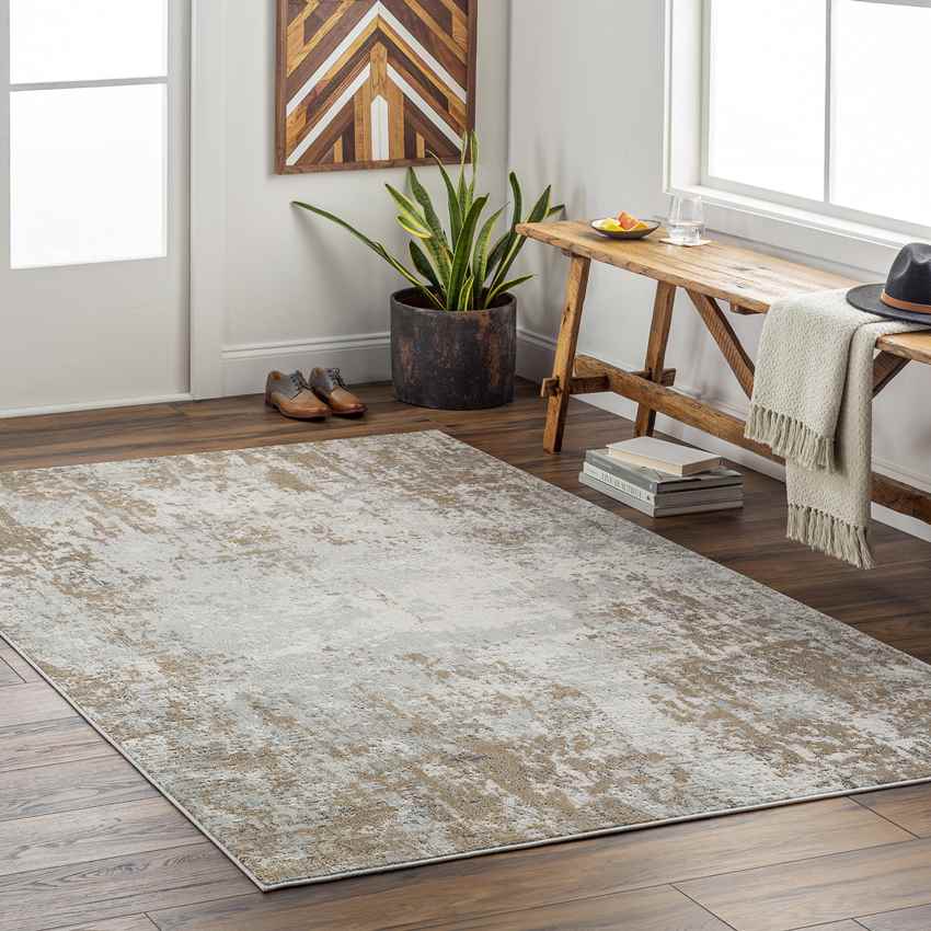Karakoumi Modern Hickory Area Rug