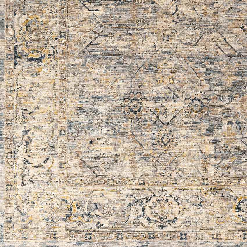 Harpers Ferry Traditional Denim Area Rug