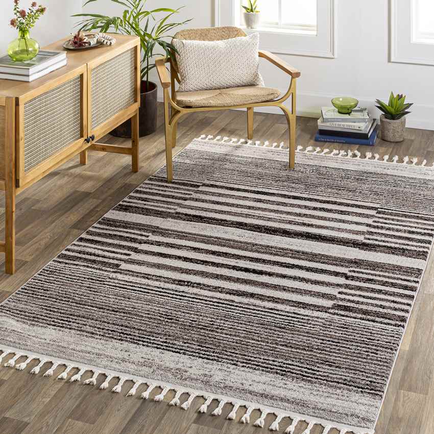 Kalo Modern Charcoal Area Rug
