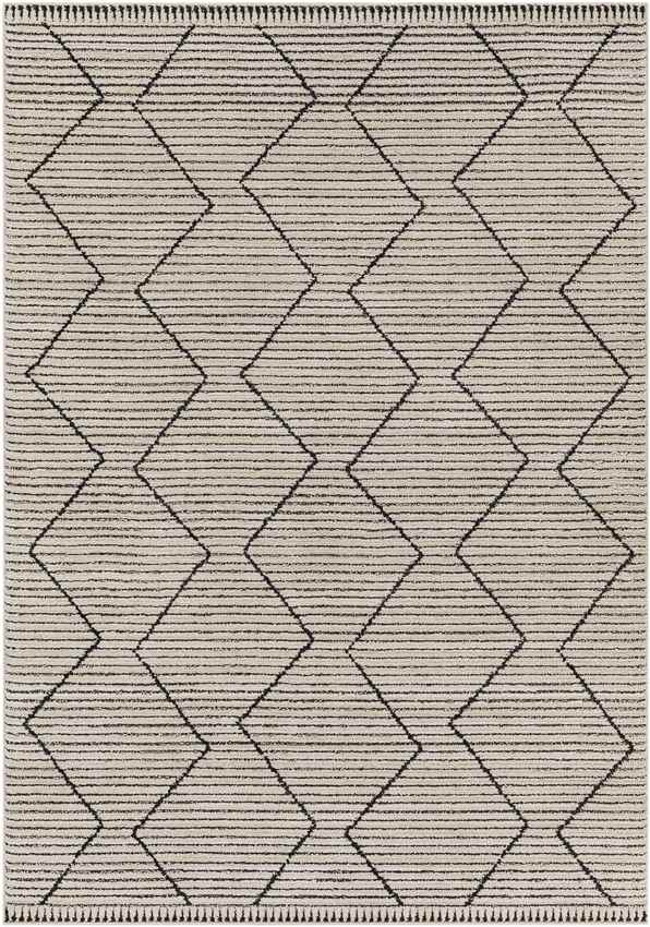 Koma Global Charcoal Area Rug