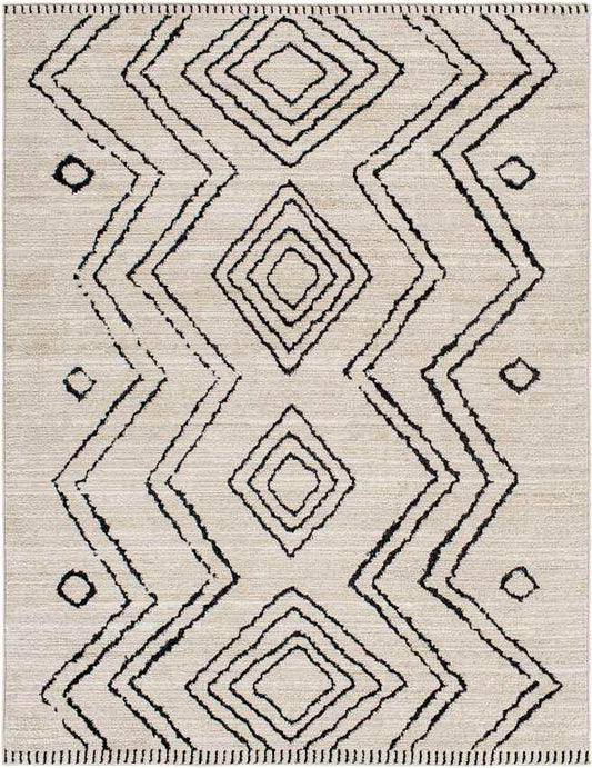Monagra Global Ivory Area Rug