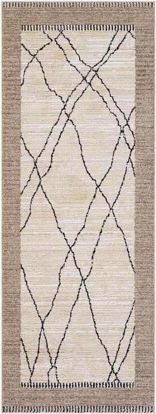 Chloraka Global Beige Area Rug