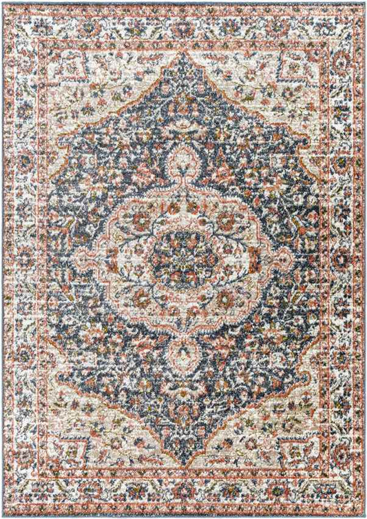 Lanesboro Traditional Dark Green Area Rug