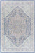 Agioi Traditional Dark Blue Area Rug