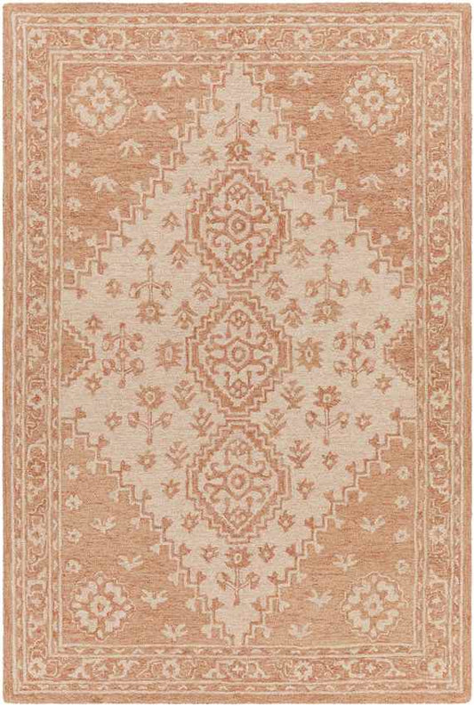 Iakovo Traditional Rust Area Rug