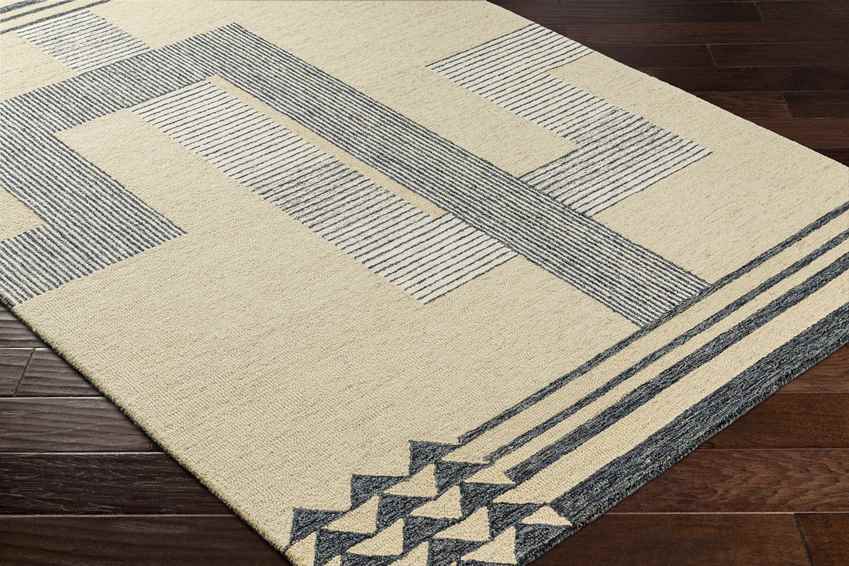 Pyrogi Modern Cream Area Rug