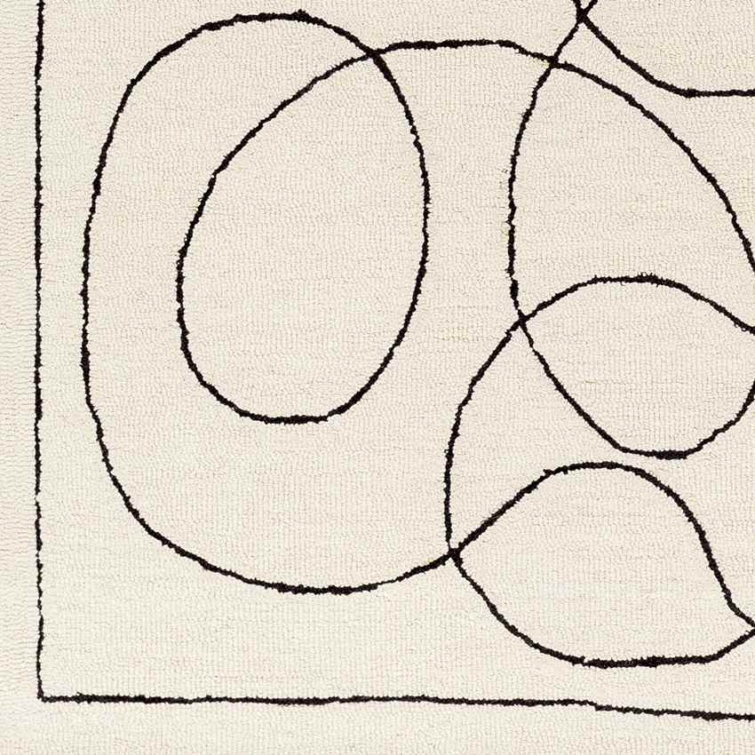 Kazafani Modern Ivory Area Rug