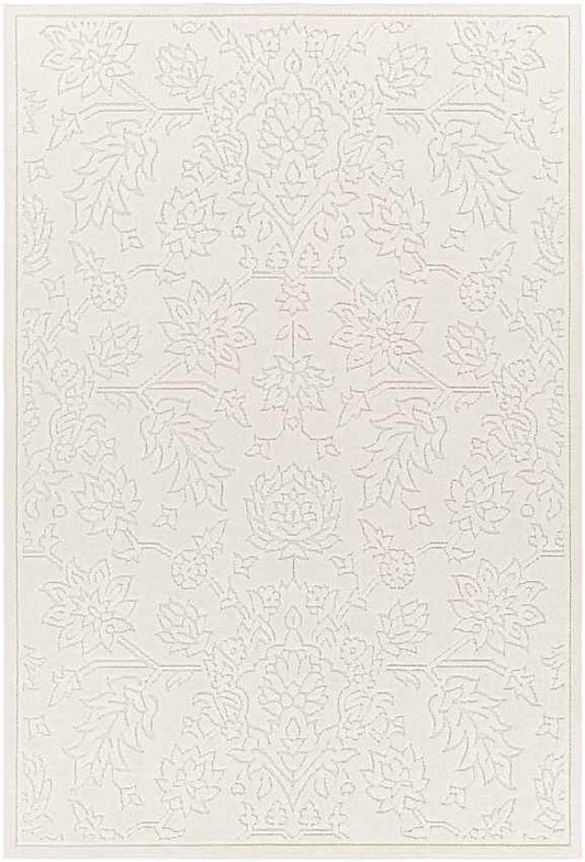 Melini Traditional Cream Area Rug