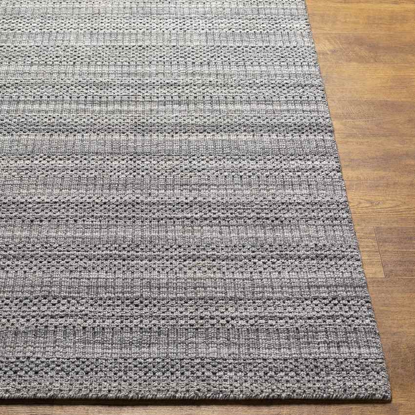 Nikitas Modern Charcoal Area Rug