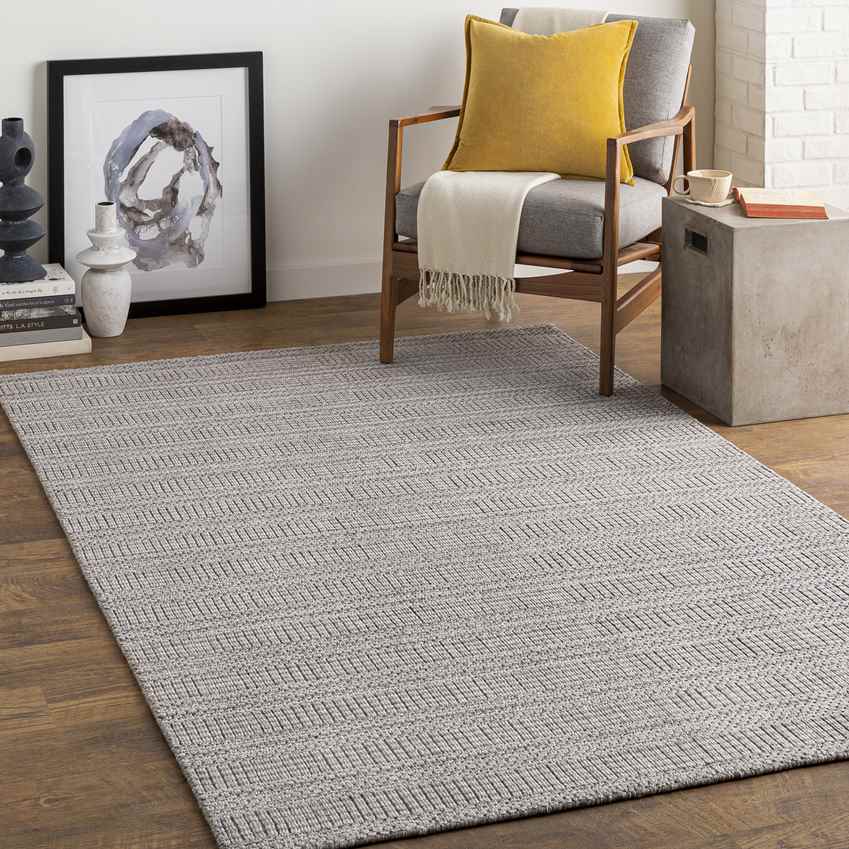 Nikitas Modern Taupe Area Rug