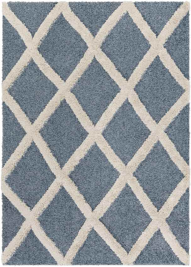 Trimithias Traditional Dark Teal Area Rug - Rich Elegance