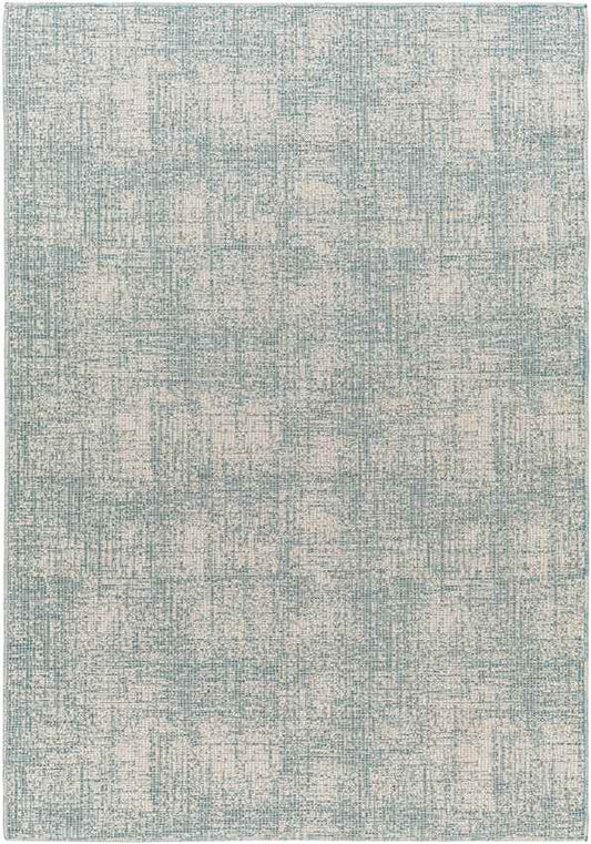Eptakomi Modern Teal Area Rug