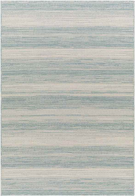 Kyrenia Modern Teal Area Rug