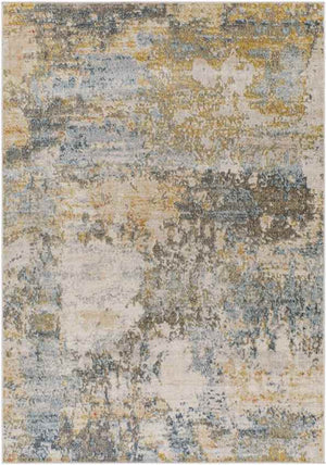 Silikou Modern Cream Area Rug