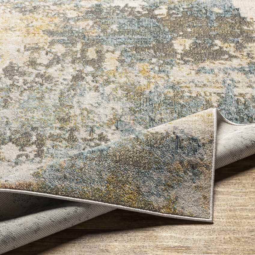 Silikou Modern Cream Area Rug