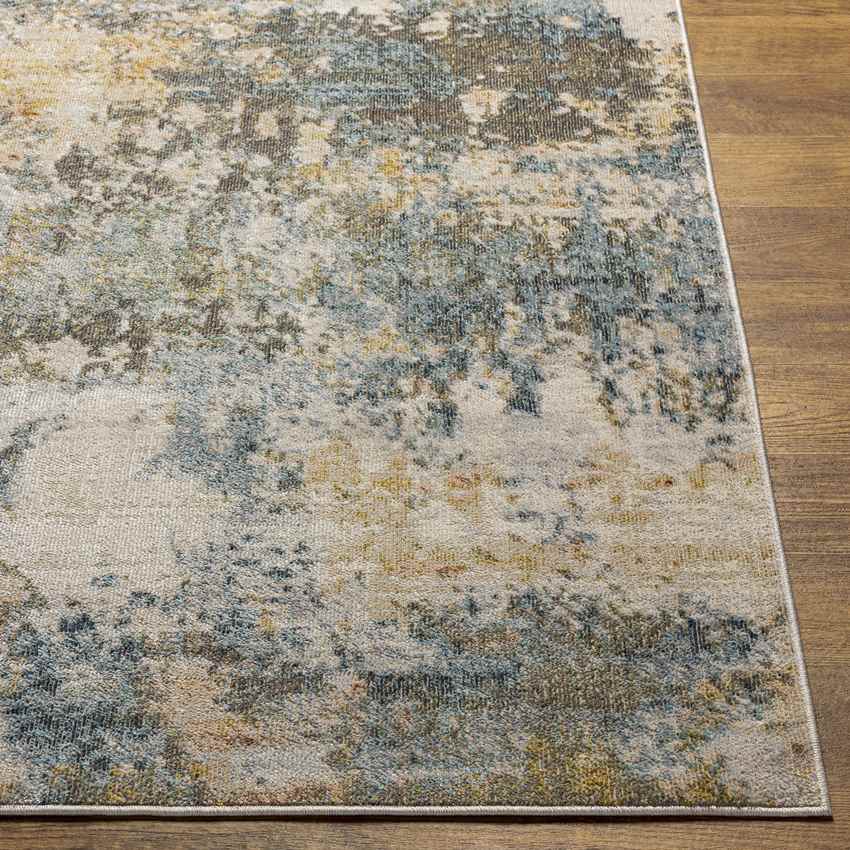 Silikou Modern Cream Area Rug