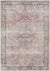 Glidden Traditional Dusty Coral Washable Area Rug