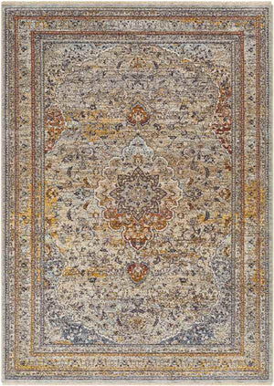 Imogene Traditional Mustard Area Rug