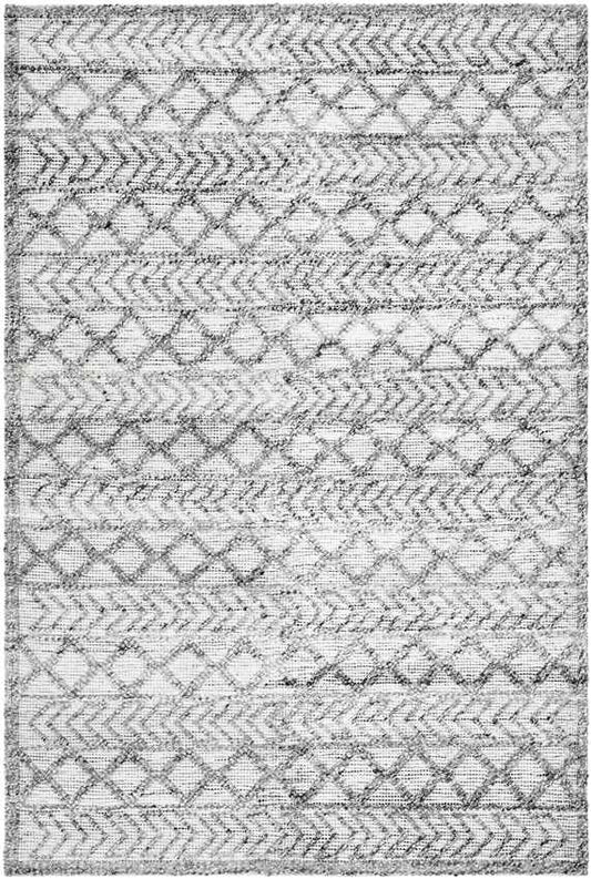 Genagra Global Ivory/Slate Gray Area Rug