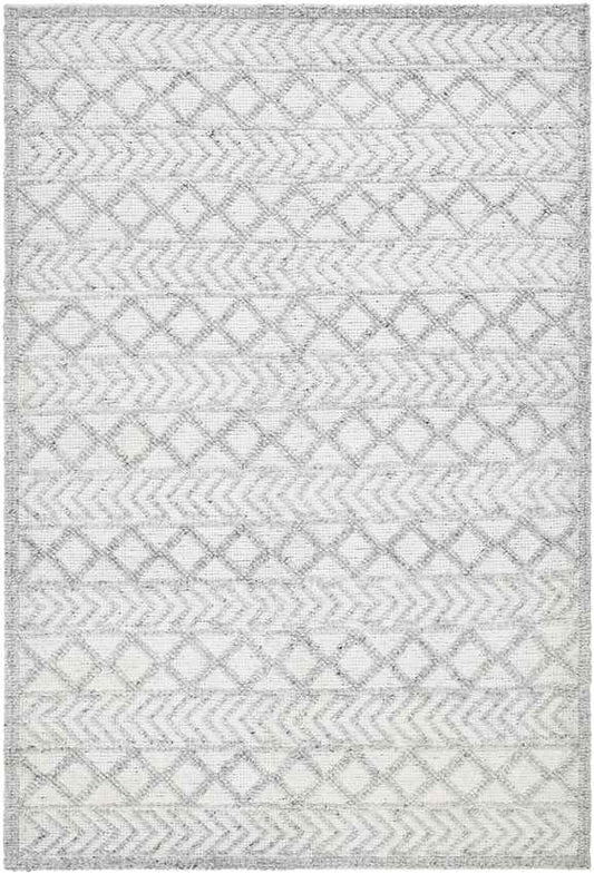 Genagra Global Ivory/Light Gray Area Rug