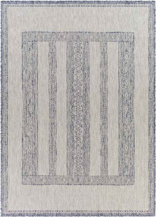 Iowa Falls Global Light Gray Area Rug