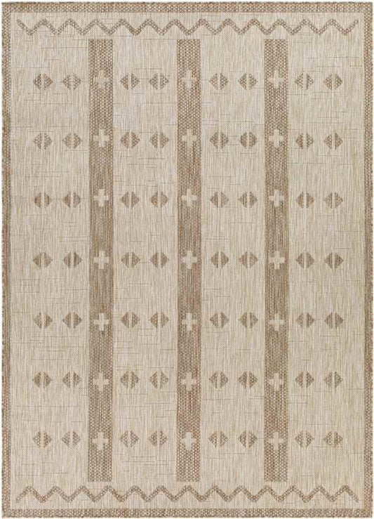 Jackson Junction Global Beige Area Rug