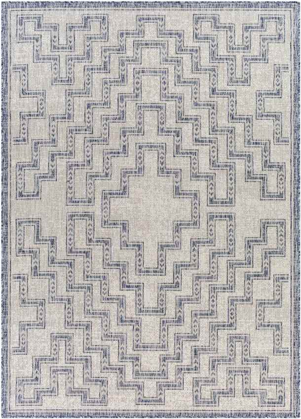 Jewell Junction Global Navy Area Rug