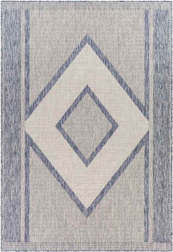 Keokuk Rustic Dark Blue Area Rug