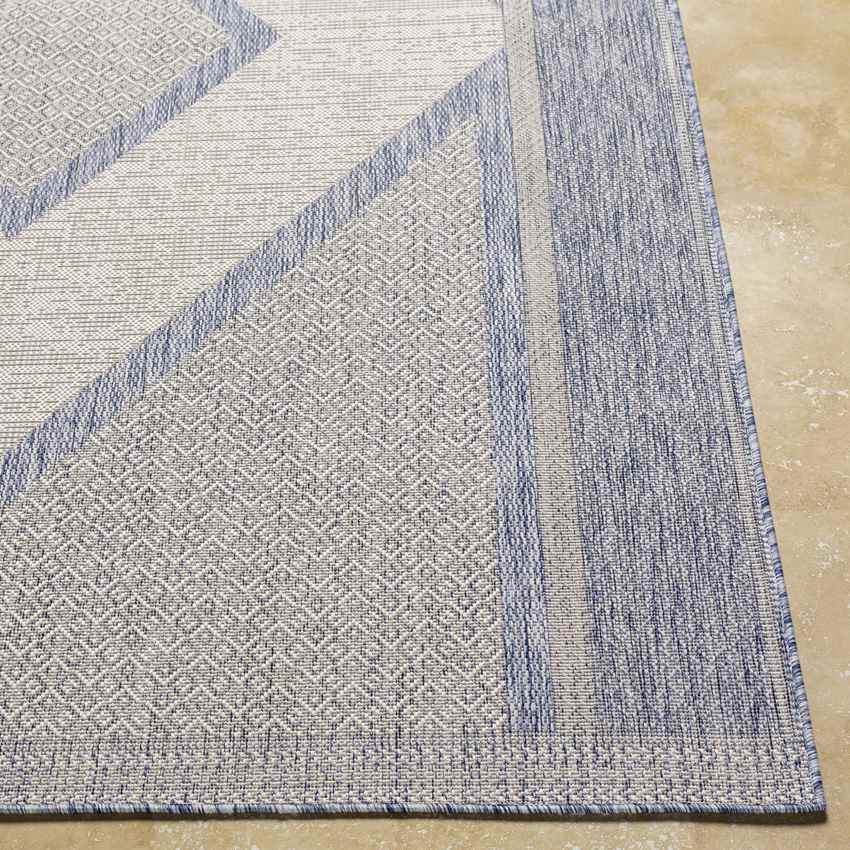 Keokuk Rustic Dark Blue Area Rug