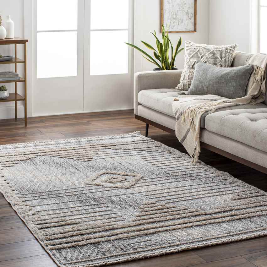 Ledyard Global Gray Area Rug