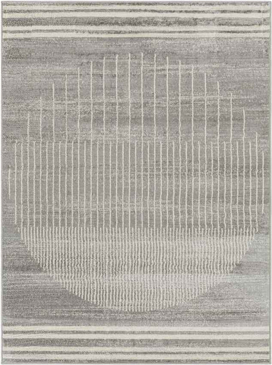 Neerbosch Modern Medium Gray Area Rug