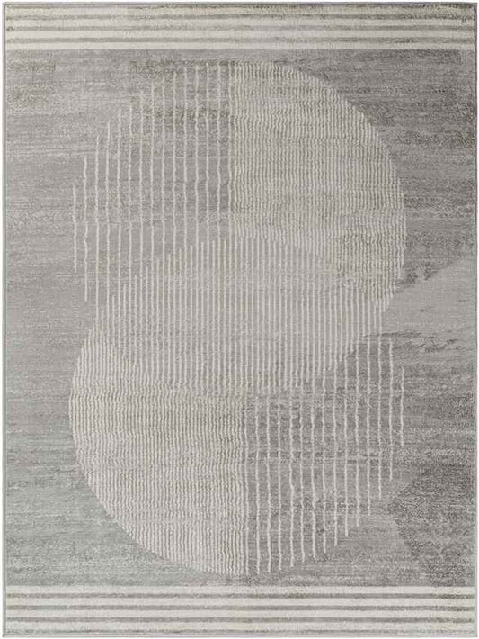 Lakin Modern Light Gray Area Rug
