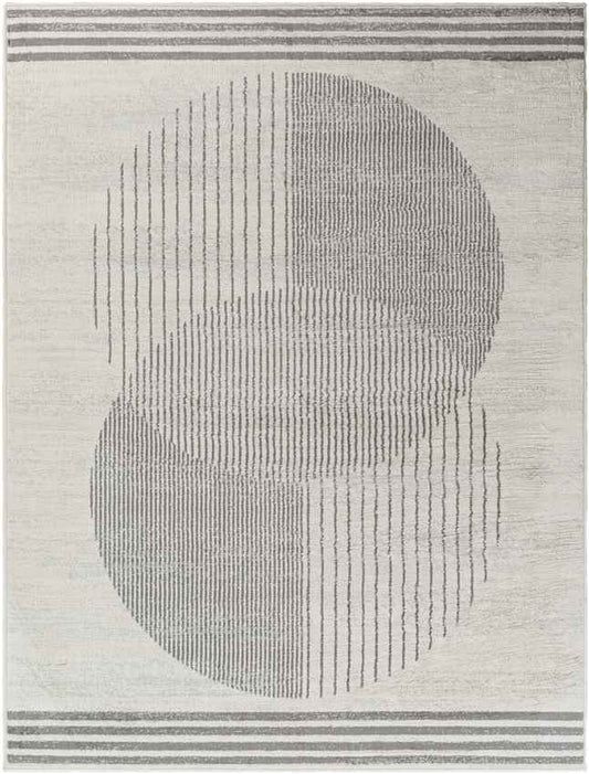 Lakin Modern Medium Gray Area Rug