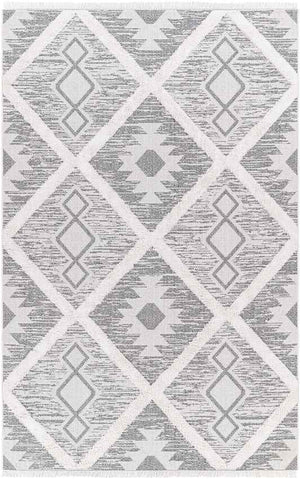 McKee Rustic Light Gray Area Rug