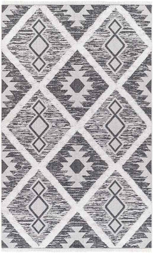 McKee Rustic Charcoal Area Rug