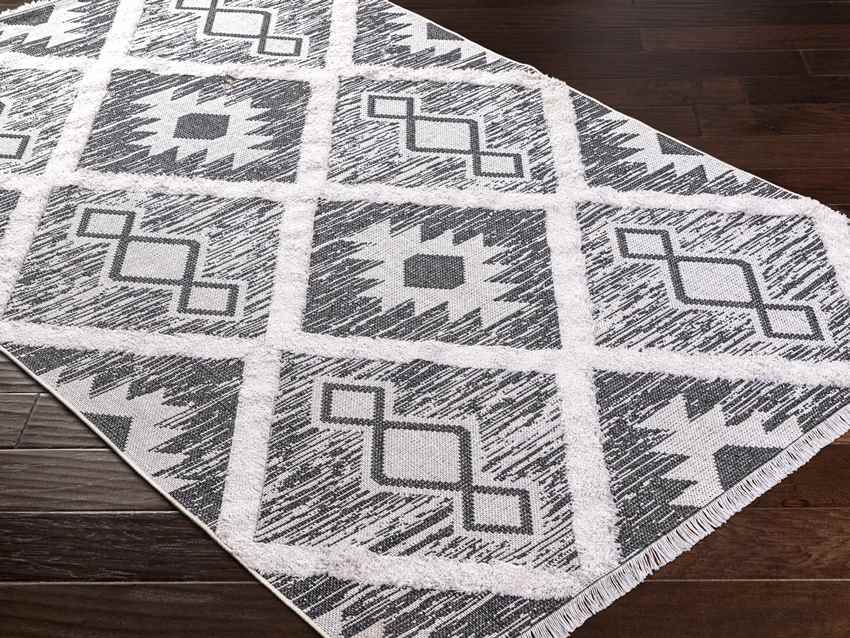 McKee Rustic Charcoal Area Rug