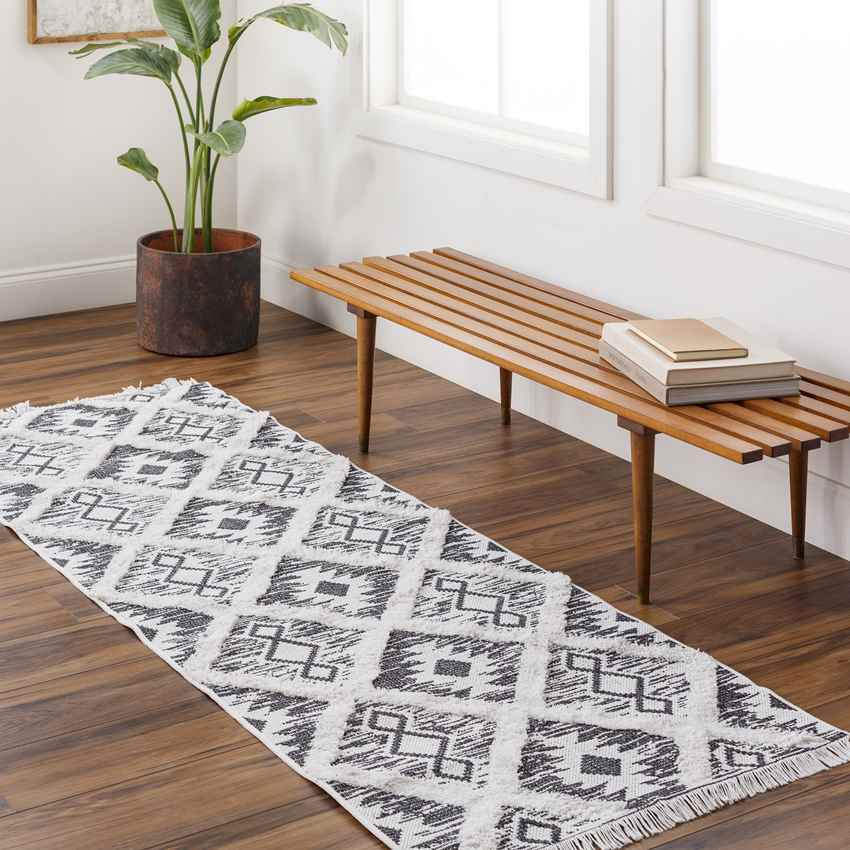 McKee Rustic Charcoal Area Rug