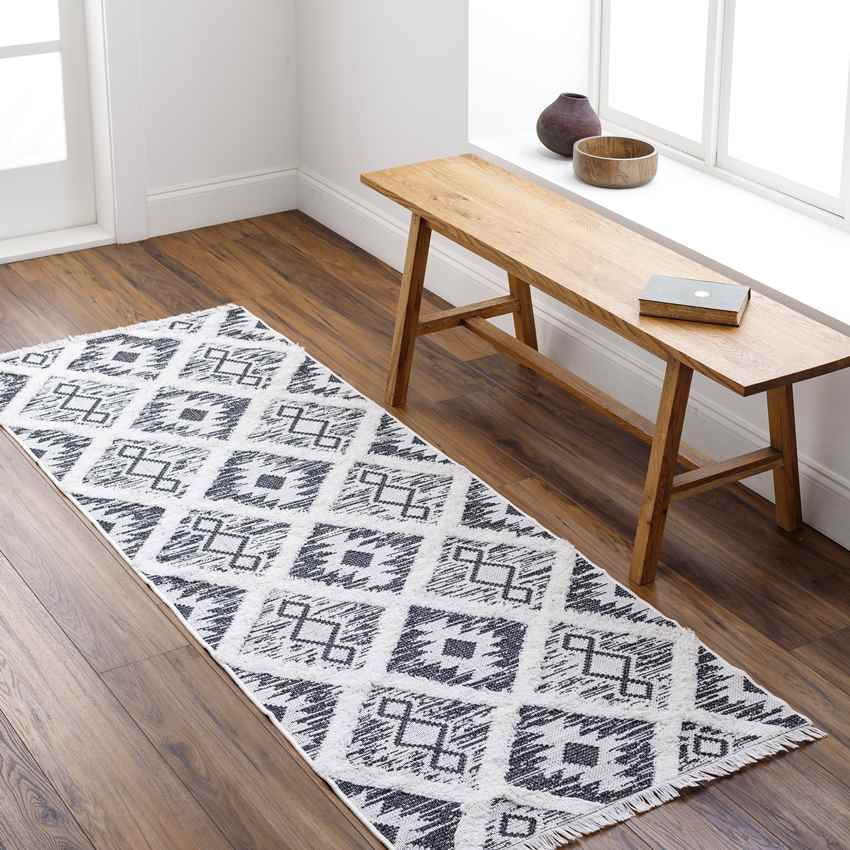 McKee Rustic Charcoal Area Rug