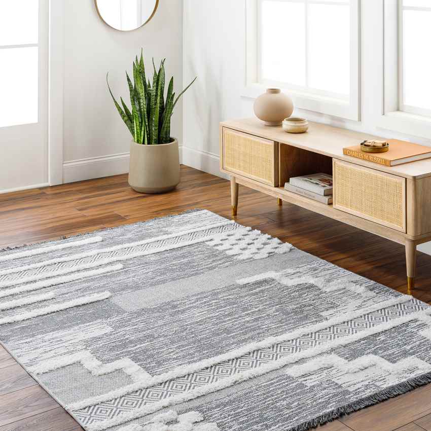 Narka Global Light Gray Area Rug