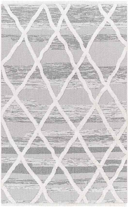 Oketo Global Light Gray Area Rug
