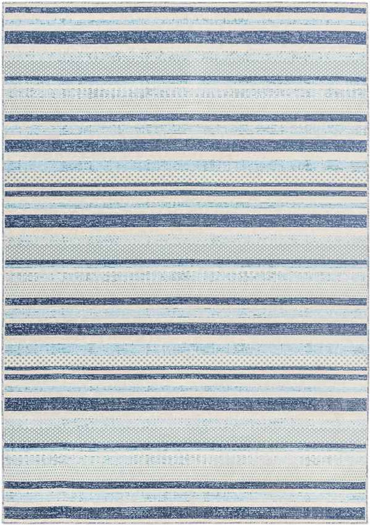 Richman Coastal Teal Area Rug
