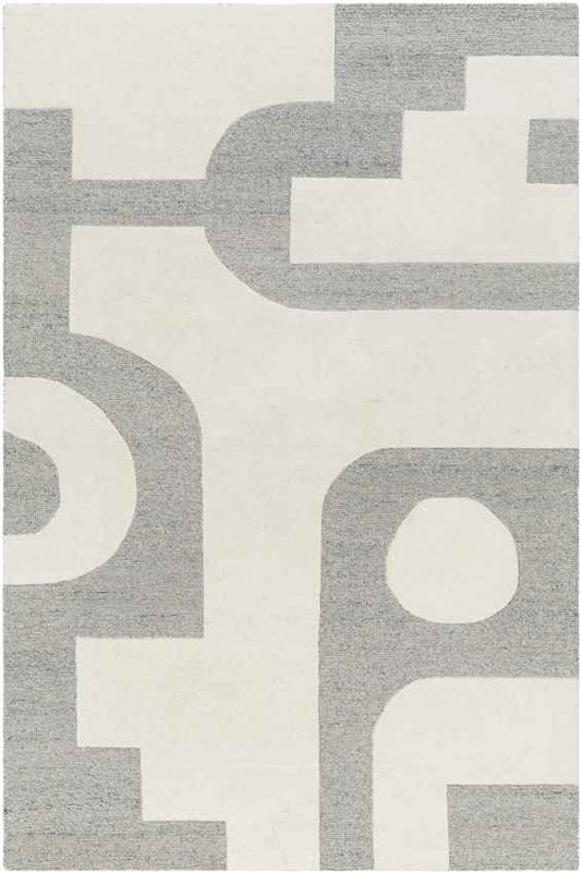 Guthrie Modern Light Gray/Beige Area Rug