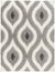 Salina Modern Dark Brown/Ivory Area Rug