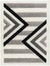 Scandia Modern Medium Gray/Black Area Rug