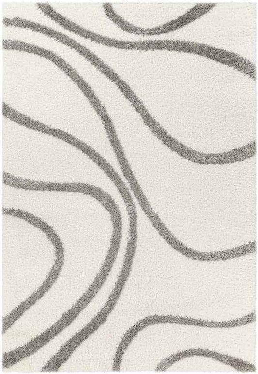 Bouton Modern Ivory Area Rug